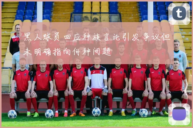 黑人球员回应种族言论引发争议但未明确指向何种问题